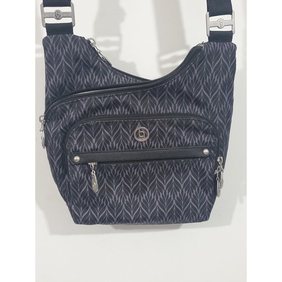 Baggallini Small Crossbody Zipper Inner Outer Pockets Adjustable Strap 10x10 Bag - Picture 4 of 12